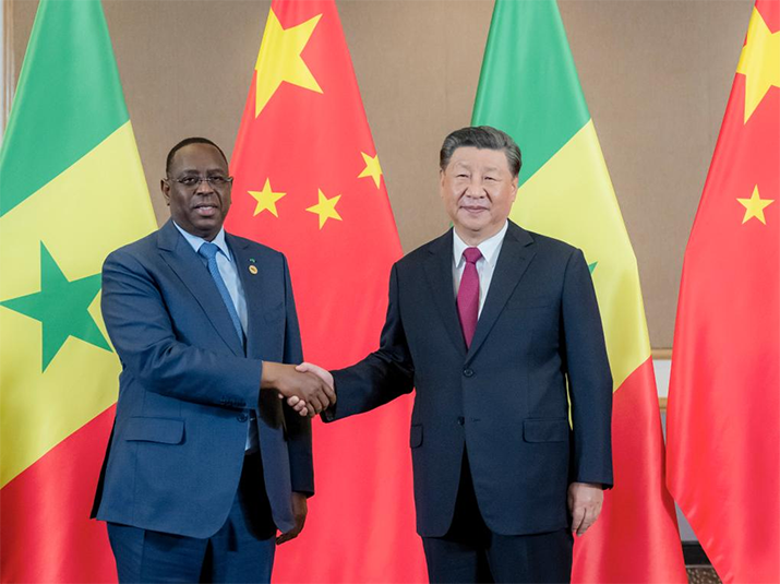 xi-meets-senegalese-president-in-johannesburg-chinafrica